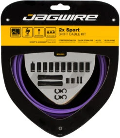 JAGWIRE 2X Sport Schaltzugset -Günstige Fahrräder 319251