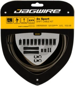 JAGWIRE 2X Sport Schaltzugset -Günstige Fahrräder 319255