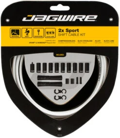 JAGWIRE 2X Sport Schaltzugset -Günstige Fahrräder 319257
