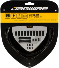 JAGWIRE 2X Sport Schaltzugset -Günstige Fahrräder 319259
