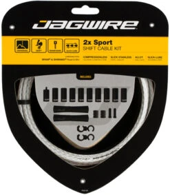 JAGWIRE 2X Sport Schaltzugset -Günstige Fahrräder 319261