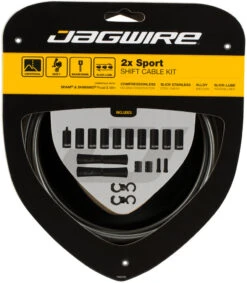 JAGWIRE 2X Sport Schaltzugset -Günstige Fahrräder 319263