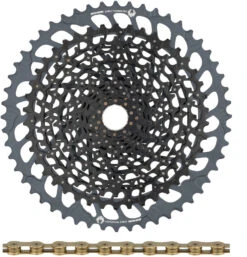 SRAM GX Eagle XG-1275 Kassette + Eagle Kette 12-fach Verschleißset -Günstige Fahrräder 338266