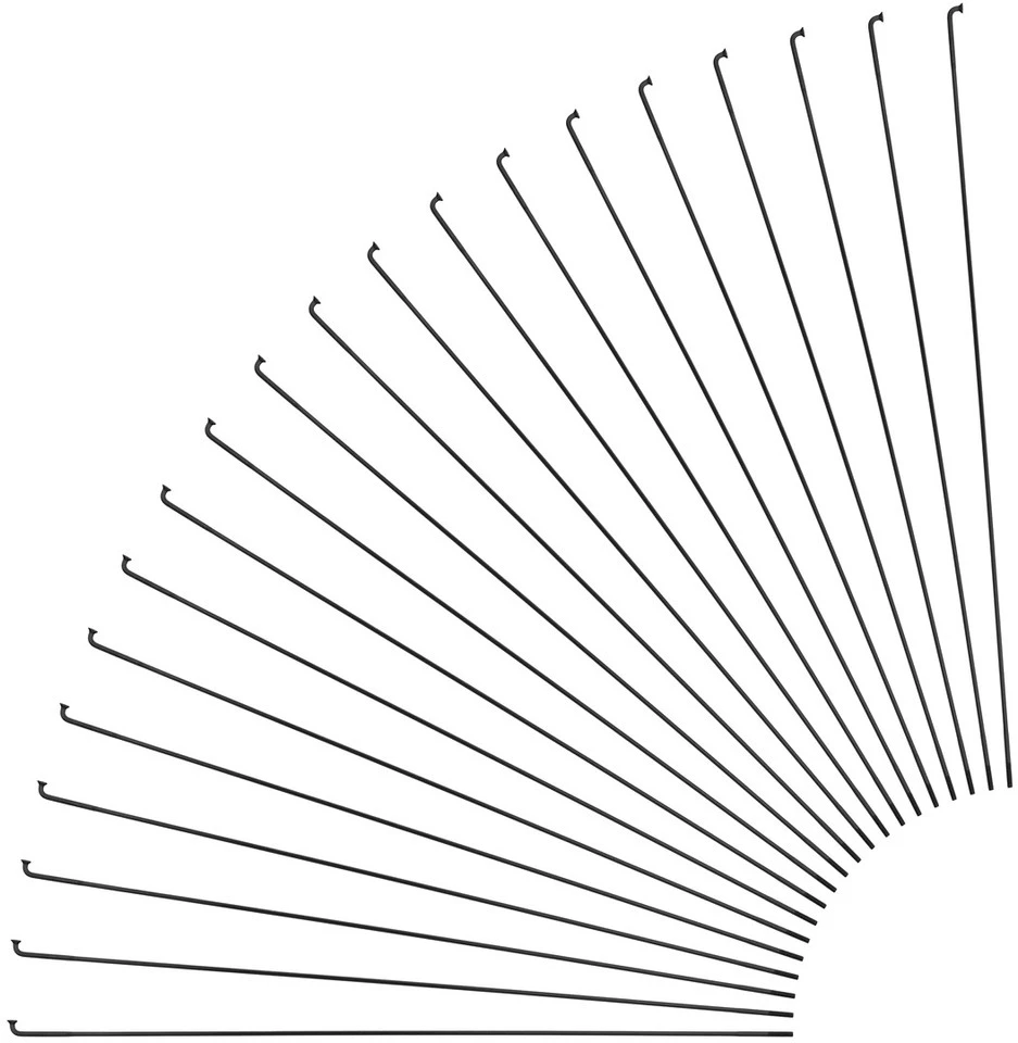 Sapim Race J-Bend Speichen + Nippel - 20 Stück 3 Sapim Race J-Bend Speichen + Nippel - 20 Stück