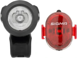 SIGMA Aura 45 Frontlicht + Nugget II Rücklicht LED Beleuchtungsset M. StVZO -Günstige Fahrräder 362363