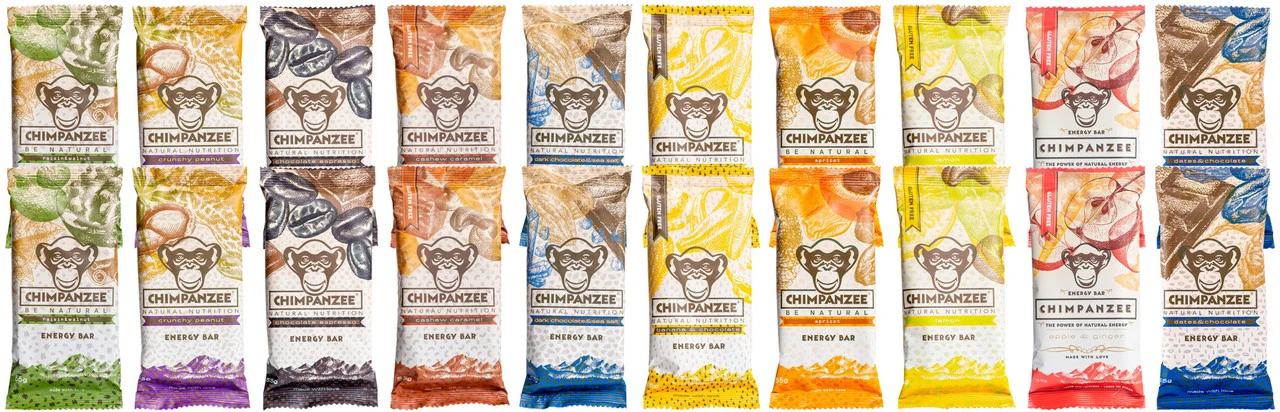 Chimpanzee Energy Bar Riegel - 20 Stück 14 Chimpanzee Energy Bar Riegel - 20 Stück – Bild 12